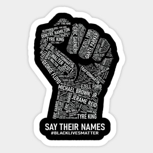 BLM Black Lives Mater Sticker